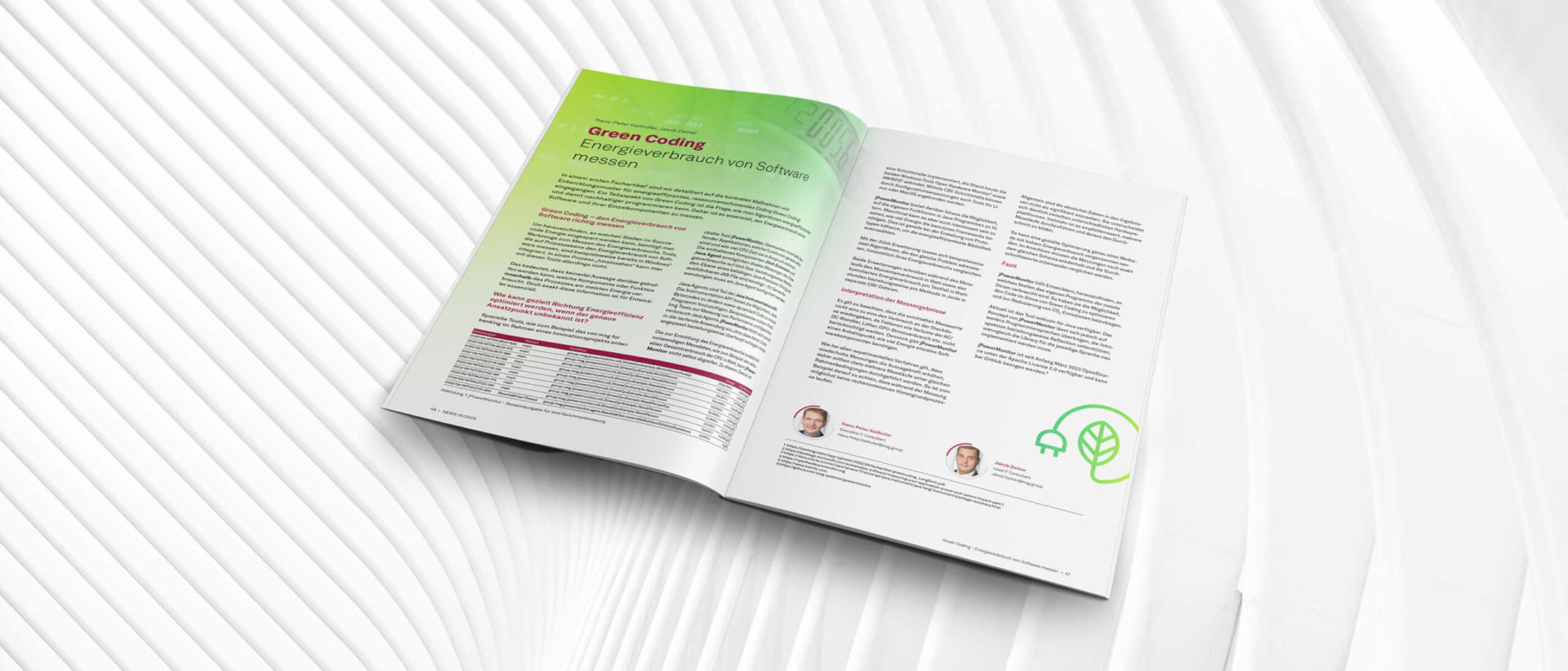 NEWS-Artikel Green Coding (01-2023)